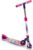 Huffy Light Up Inline Scooter for Kids, 2 Wheel Kick Scooter with LED Lights and Rear Brake, Foldable, Adjustable Handlebar on Select Models, Durable Frame, Licensed Character Graphics