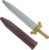 GiftExpress 19″ Plastic Roman Toy Sword with Sheath – Pretend Play Dagger Nordic for Knight, Viking, and Roman Warrior Costumes