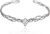 ANBALA Rhinestone Fairy Crown for Women Crystal Elf Crown Silver/Gold Circlet Costume Headwear for Men Renaissance Headpiece for Birthday Party Cosplay Halloween