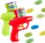 Sumind 2 Pcs Foam Disc Shooter Disc Launcher Zip Shot Shooter Blasters for Birthday Gifts Family Gatherings Games Outside Yard Activities (Red,Green)