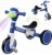 4-in-1 Toddler Balance Bike with Light & Music, Kids Tricycle for 1-5 Year Olds Boys Girls, Toddler Trike with Removable Pedals