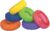 Fun Express Inflatable Obstacle Course Tires for Kids PE Equipment – 6 Colorful Vinyl Tires Set for Indoor Outdoor Games | Perfect for Ages 3-12 Backyard Field Day Activities