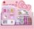 It’saKthing_Hello Drink Juice Dispenser Mini Vending Machine Toy Set : Pink and White