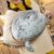 EHOTONG Cute Blob Seal Pillow, Chubby Seal Plush Hug Pillow Soft Stuffed Animal Toy (Gray,24″)