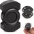 3-in-1 Fidget Toys Adults Kids: Spinner, Slider & Clicker – Magnetic Stainless Steel Bearing for Super-Stable Rotation – Stress Relief, Enhanced Focus, and Habit Breaking, Black