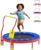 SPORTSOUL Mini Trampoline for Kids 3-6 with Super Safe Foam Handle Bar, 3ft Toddler Trampoline Indoor with No-Gap Cover for Indoor and Outdoor