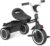 Glaf Toddler Bike for 2-5 Year Olds Tricycle for Toddler 1-3 Kids Tricycle Baby Bike with Adjustable Seat and Storage Basket Kids Trike Toys & Birthday Gifts for 1+ Years Old Boys Girl (Black)
