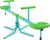 Amictoy Seesaw for Kids Outdoor, 360° Spin Teeter Totter, 100 lb Seat | 2-player bounce-and-spin fun with soft handles, cushioning bar, 3-section frame, and portable 15 lb build for yards or parks.