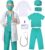 Doctor Costume for Kids Toddler Doctor Costume for Boys Girls Halloween Dress Up Party