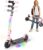 SIMATE Electric Scooter for Kids Ages 6-14, 3 Adjustable Heights 34″/37″/39″, LED Display & Colorful Lights, Foldable Kids Electric Scooter, 8.7 MPH Safe Speed, Gifts for Boys Girls