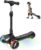 Electric Scooter for Kids Ages 3-8, 3 Wheels Electric Scooter, Electric Kick Scooter with 2 Speeds, Long Battery Life, Flashing LED Wheels, Adjustable Height, B2 with Bluetooth Music for Boys/Girls