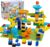 Anpcso Marble Run Building Blocks, Dinosaurs Marble Track Toy Classic Large Bricks for 3 4 5 6 7 + Year Old Boys Girls Kids, Bricks Compatible with All Major Brands