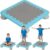 Mini Trampoline for Kids, 25 Inch Indoor Sensory Balance Trampoline with Non Slip Base, EVA Cushion Rebounder Jumping Board Compact Bounce Platform for 3-12 Boys & Girls