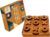 BSIRI Wooden Tic Tac Toe Game Coffee Tabletop XO Blocks Ideal for Family Living Room Games Night for Adults for Desk Decor and Unique Wood Gifts for All Occasions 5.5 Inch