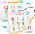 JoyCat Double-Sided Magnetic Number Tracing Board – 2-in-1 Numbers 1-20 Writing Toys for Toddlers & Kids, Preschool Math Manipulatives, Kindergarten Educational Learning Gifts for 3-5 Year Olds