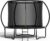 Zevemomo 8FT 10FT 12FT 14FT 16FT Trampoline Outdoor, Trampolines for Kids & Adults, Pumpkin Trampolines with Safety Net, Ladder, Coating Metal Frame, ASTM Approved Large Backyard Trampoline for Kids