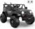 ARBELI 12V Ride On Truck Car with Remote Control, Kids Electric Vehicles with Bluetooth Music, Horn, 3 Speeds, 4 LED Lights, Soft Start, Ride on Toys for Toddler Boys & Girls (Black)