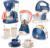 Yalujumb Play Kitchen Accessories, Kitchen Appliances Toy with Coffee Maker,Blender, Mixer ,Toaster with Realistic Lights&Sounds,Kitchen Toys for Kids Ages 4-8