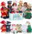 Born Toys 6-in-1 Toddler Dress Up Clothes for Boys & Girls Ages 3-7, Police, Firefighter, Doctor, Chef, Gardener & Explorer with Storage Box, Washable Pretend Play Costumes for Kids, Gift Ready Set