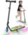 Gyroor KS2 Kids Electric Scooter – 5 MPH Safe Speed, Foot Sensor Start, LED Lights, Adjustable Handlebar, 2 Hr Fast Charge, UL2272 Certified, Ages 6–12, 121 lb Max Load