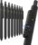 Hiacry 8 Pcs Gel Pens, Quick-Dry Long Lasting Black Ink-0.7 MM Fine Point | Smooth Writing Fidget Pens, Stress Relief, No Smear, No Bleed, Journaling, Note Taking, Work,School,Office, Students & Adults