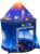 WillingHeart Play Tent for Kids Pretend Playhouse Indoor Outdoor Games Party Children Pop Up Foldable Tent Birthday Toy for Boys Girls Toddler Baby Playroom Gift, Rocket Ship Spaceship Space Themed