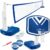 GoSports Splash Hoop 2-in-1 Pool Basketball Hoop & Volleyball Net Game Set