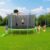 Skepphlay 16ft 14ft 12ft Trampoline Outdoor for Kids and Adults, ASTM Approved Recreational Trampoline, Round Trampoline with Basketball Hoop & Enclosure Net for Backyard