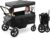Stroller Wagon for Kids, One-Hand Adjustable Push/Pull Handle, Spacious Storage, 8″/12″ All-Terrain Wheels, Canopy with Bug Net, Wagon Stroller for Daily Walks, Short Trips & Grocery Runs