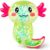 Sezua Squishy Fidget Stress Ball – Taba Squishies Squeeze Sensory Axolotl Toys, Axolotl Squishy Sugar Stress Ball Toys for Adults Kid, Glitter Salamander Gift for Party Birthday Christmas