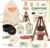 Kids Camping Toys Set – Pretend Play Camping Set with Food Toy, Spray Stove, Oil Lantern, Binoculars, Compass, Tableware, Watch & Storage Bag, Birthday for Ages 3+