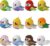 HJPLPXH Parrots Micro Mini Building Block Sets Birthday Gift for Kids, Animals Buildling Model Kits, Mini Bricks Birds Series Toys for Kids（12 Boxes）