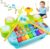 Baby Piano Drum Set for Toddlers, 3-in-1 Baby DJ Table Musical Toys Piano Keyboard Xylophone Instruments for 2 3 Years Old Boys Girls Music & Light Activity Table 18 Month Old Birthday Gifts