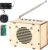 Science Kits for Kids Age 8-12 12-14, STEM Kits for Kids Age 8-10, STEM Toys Build Your Own FM Radio Kit, DIY Electronic Snap Circuits Projects Gifts for Teen Girls Boys 9 11 13 15 16+ (Classic Wood)