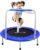 SereneLife 36″ Foldable Mini Trampoline for Kids – Compact Fitness Rebounder with Foam Handle – Safe, Stable Exercise Trampoline with 330lbs Max Load for Indoor/Outdoor Active Play & Exercise