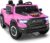 First Ride On 24V Ride On Toys for Big Kids, RAM 1500 2 Seater Ride on Car w/Remote, Battery Powered Truck w/ 4 Wheels Suspension, Toddler Car w/Bluetooth, LED Lights, Trunk