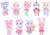 Sunny Days Entertainment Honey Bee Acres Rainbow Ridge Pals – 9 Miniature Flocked Dolls | Small Fantasy Collectible Figures | Pretend Play Toys for Kids
