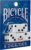 Bicycle 5x Dice Set, Six Sided D6 Dice, Standard Game Classic White and Black Die, 5 Count, 16 mm | lawn-game-equipment