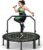 BCAN BT2 450/550LBS Mini Rebounder Trampoline for Adults with Bar, Fitness Trampoline with Bungees, Adjustable Handle, Stable & Quiet, Indoor Outdoor, Whole-Body Workout – 40IN/48IN | FED Fitness
