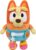 Dress & Play Baby Bingo Bluey Plush, Button, Zip, Buckle and Tie, Learn to Dress Dolls for Toddlers Ages 3+, Fine Motor Skills Baby Zipper Toy