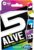 Hasbro Gaming 5 Alive Card Game, Fast-Paced Game for Kids and Families, Easy to Learn, 2 to 6 Players, Fun Summer Activities, Vacation Travel Essentials, Ages 8+