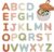 JoyCat Silicone Alphabet Magnetic Letters, 26 Uppercase ABC Fridge Magnets for Toddlers & Kids 3+, Preschool Learning Refrigerator Toy Set, Birthday Gifts for Boys Girls (Muted Color)