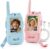 Walkie Talkie for Kids with Video: 2 Pack Rechargeable Toddler Toys with HD Camera & Voice Changer, Long Range Gift Toys for Boy & Girl Age 3-8 for Outdoor Play, Camping (Pink-Blue)