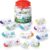 Learning Resources Snap-n-Learn Counting Cows Toy Set – Toddler Toys, Farm Animals, Color Sorting, Fine Motor Skills, Barn Pre K Activities, Preschool, Math Manipulatives, Matching Games