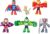 Marvel Iron Man and his Awesome Friends Armored-Up Avengers Pack, 3-Inch (7.6 CM) Action Figures, Toy Playsets for Boys & Girls, Ages 3+