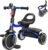 besrey Toddler Tricycle with Bell, Kids Tricycle Age 18 Months to 5 Years, Kids Trike, Toddler Bike for 1.5-5 Year Olds, Baby Trike, Gifts & Toys for Boys & Girls, Blue