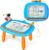Kikidex Magnetic Drawing Board, Toddler Girl Toys for 1-3 Year Old, Doodle Board Pad Learning and Educational Toys for 1 2 3 Year Old Baby Kids Birthday Gift (Light Blue)
