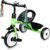 Liberry Toddler Tricycle Age 2 3 Years Old, Kids Trike with Bell, Back Basket and Removable Pedal, 3 Wheel Bike Birthday Toys Gift for Boys Girls, Green