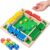 Shut The Box Game, 4-Player Wooden dice Game That’s Perfect for Parties and Gatherings. It enhances Math and Decision-Making Skills While Providing Endless Entertainment.
