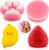 4Pcs Squishy Toys, Soft Sensory Fidget Taba Squishies for Stress Relief, Kawaii Fufu Squeeze Toys for Kids & Adults, Party Favors, Goodie Bag Filler